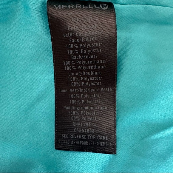 Merrell hooded jacket light size medium - Picture 13 of 14